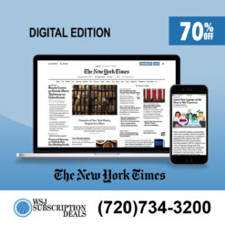 The NY Times Digital 2-year subscription for only $159