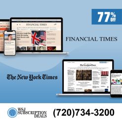 New York Times Digitial and FT Digital 5-year subscription